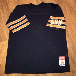 Vtg Macgregor Sand Knit Chicago Bears Football Jersey Blank Nfl Shirt Mens Large