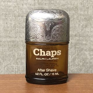 Vintage Chaps Ralph Lauren Mini After Shave Splash 1/2 Oz/15 Ml Longhorn Bottle