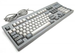 Vintage Silicon Graphics Sgi Granite Keyboard 062 - 0002 - 001 Rt6856t Ps/2 1