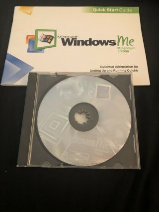 Vintage Microsoft Windows Millennium Edition Me Upgrade