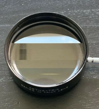 Vintage Aetna Trix Series Vii 7 Camera Trick Lens Euc
