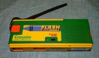 Vintage 1997 Crayola Flash 110 Camera - Indoor/outdoor Use - By Concord Cr - 106