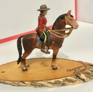 Canadian Mountie Souveneer Vintage G Plitz Co.  Ltd Vancouver B.  C.  Great Conditio