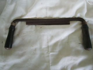 Vintage Witherby 8 " Draw Knife Shave Plane Woodworking Tool