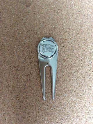 Burberry Golf Vintage Divot Repair Tool With Removable Ball Marker