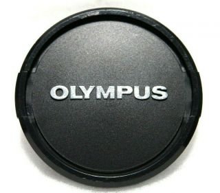 Olympus Vtg Om System Zuiko 55mm Front Lens Cap Japan Mo081