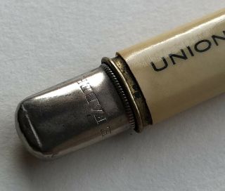 Vintage Eberhard Faber Flat Pocket Pencil Classic Edc Early 1900s Union Savings