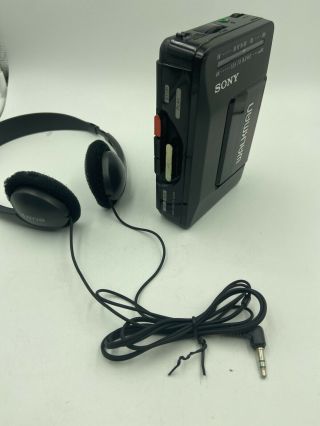 Vintage Sony Walkman WM - F2015 Cassette Player AM FM And Head Phones 2