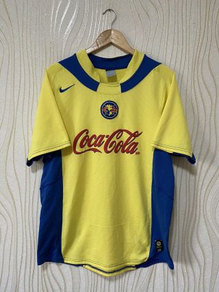 Club America 2003 2004 Home Football Shirt Soccer Jersey Nike Vintage