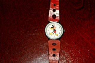 Vintage - Walt Disney Productions - Mickey Mouse Watch - 1970’s Timex