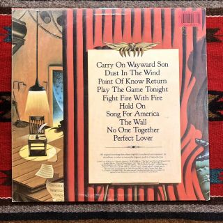 Kansas The Best of Kansas Vinyl Record LP Album Vintage Classic Rock 1970s 2