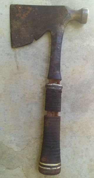 Vintage Estwing Leather Grip Hatchet - Hammer 2 Usa Made Handle Needs Work