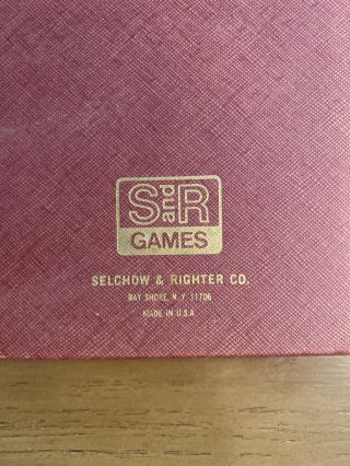 Vintage 1976 Selchow & Righter Scrabble Crossword Game Complete 2