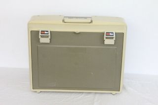 Vintage 6 Drawer Vichek Artbin 9276 Art Supply Storage Carry Case Art Bin Tan