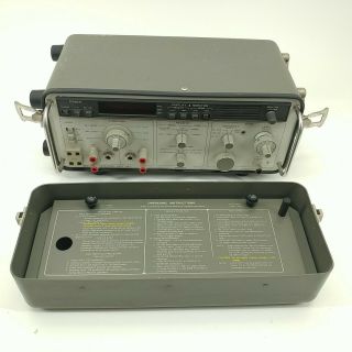 Vintage Hewlett Packard Transmission Test Set Model 3551a Not