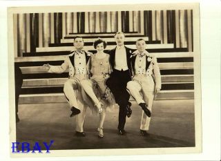 Joan Crawford Leggy Vintage Ph Hollywood Revue Of 1929 Charles King Conrad Nagel