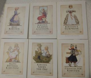Kirsten Hardcover Books From Box Set 6 Books An American Girl Vintage 1st Ed