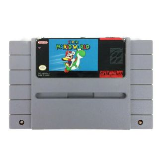 Mario World (nintendo,  1991) Snes,  Vintage Video Game