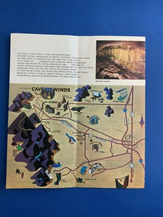 Cave Of The Winds,  Manitou Springs,  Colorado.  Vintage Brochure 3