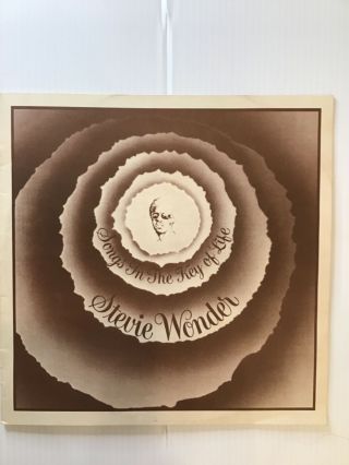 Stevie Wonder Songs In The Key Of Life 2x Lp Vinyl Vintage Motown