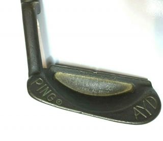 Vintage Ping Ayd Putter - 85020 - Rh - Made In Usa