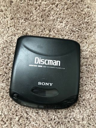 Vintage Sony D - 141 Discman Cd Player Avls Mega Bass Vtg 1995 Portable Music Xx3