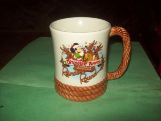 Vintage Christmas Disneyland Resort Mickey Santa 