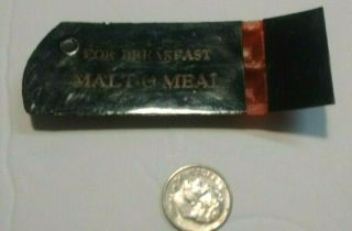 Vintage Malt O Meal Cereal Premium Prize Toy Whistle