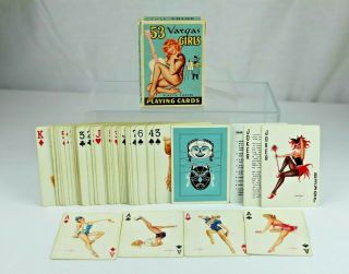 Vintage Deck Of 53 Vargas Girl Playing Cards,  Complete