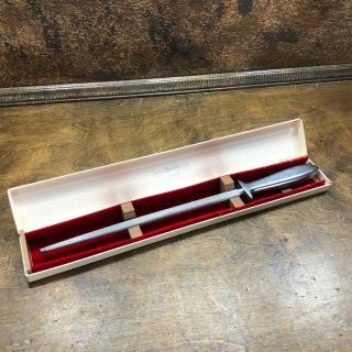 Vintage Gerber Gungnir Knife Sharpening Rod / Steel Sharp Stick In Orig Box