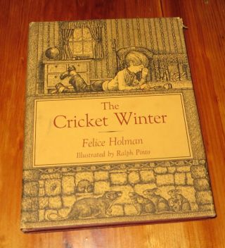 Felice Holman - The Cricket Winter 1967 Vintage Hardcover First Edition