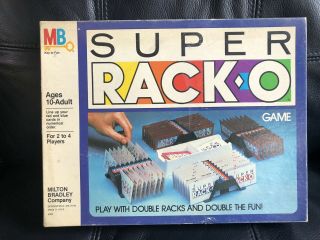 Vintage 1983 Rack - O Game Milton Bradley Complete