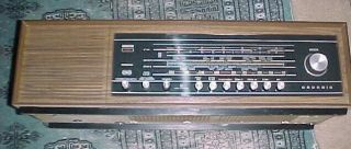 Vintage Grundig Rf 255 U Am Sw Fm Stereo Tube Radio
