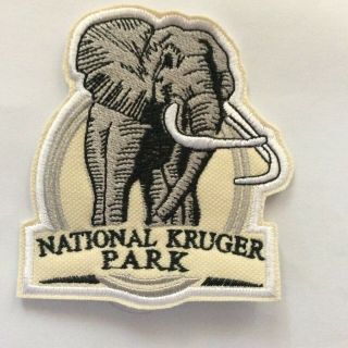 Patch National Kruger Park - South Africa - Elephant - Lion - Rhino - Leopard