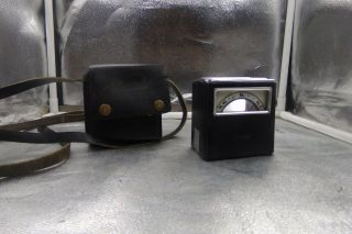 Vintage Aqua Survey And Instrument Company Compass W Leather Case 2775736 678417