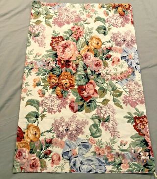 Vintage Ralph Lauren Allison Floral Print Rn14927 Pillowcase 19” X 29”