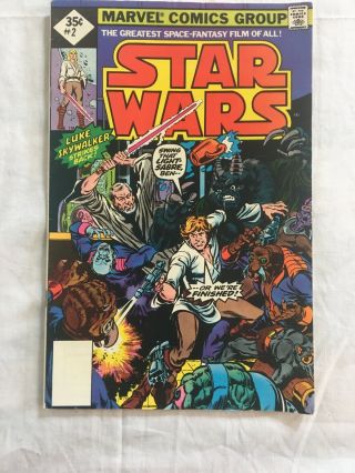 Vintage Star Wars Marvel Comic Book Collectors Vol 1 No 2 August 1977
