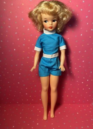 Vintage Ideal Platinum TAMMY DOLL with Outfit,  Xtra Clothes 3