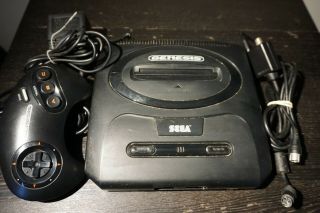 Vintage Sega Genesis Model 2 Console Controller 3 Button