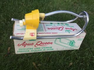 Vintage Aqua Queen By Melnor Oscillating Lawn Sprinkler