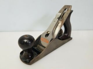 Vintage Bailey Stanley No.  3 Smoothing Hand Plane Made In Usa