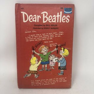 Beatles - Dear Beatles Book Copyright 1966 Letters Written To The Beatles Vintage