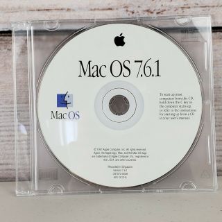 Mac Os 7.  6.  1 Install / Start Up Cd Disc,  1997 Vintage Software Apple,
