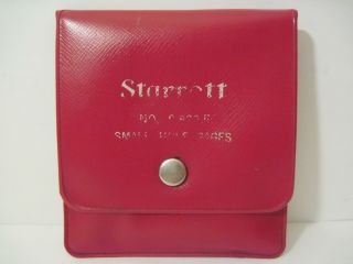 Vintage STARRETT No.  S 831 E SMALL HOLE GAGES (gauge) 0.  125 