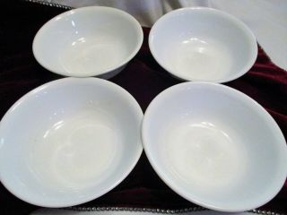 4 Vtg Corelle Bowls by Corning Ware Morning Blue Flowers Set Soup Cereal Salad 2