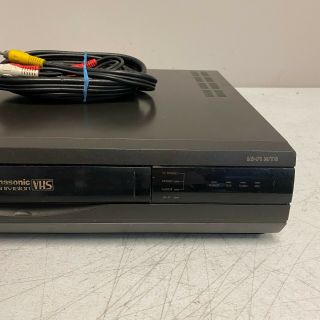 Vintage EUC PANASONIC OMNIVISION VCR VHS Player Recorder PV - 4060 NO REMOTE 3