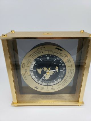 Vintage Seiko Quartz World Clock International Flying Airplane Hand