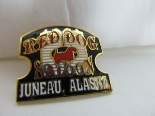Red Dog Saloon Juneau Alaska Lapel Pin Souvenir