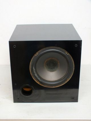 Vintage Nht Now Hear This Sub Woofer Sw2p Black Cabinet