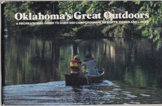 C1980 Oklahoma Campgrounds Resorts Parks & Lakes Booklet